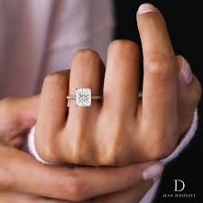 Chelsea La Vie En Rose Custom Engagement Ring Radiant Engagement Rings Engagement Rings