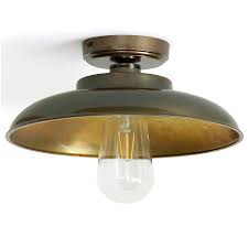 Deckenlampen (badezimmer geeignet) jetzt online kaufen & bequem liefern lassen! Badezimmer Deckenleuchte Mit Messingschirm Ip65 O 32 Cm Casa Lumi