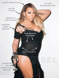 These can give you a feel of what it takes for a person to look beautiful at all times. Mariah Carey Before And After Photoshop 5 Pics