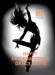A happy dance day card for dancers, family, friends, loved ones etc. Happy International Dance Day Auckland Central Dance Studios