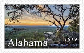 Get cho' foodstamps here sonny! Usps Issues Forever Stamp Celebrating Alabama S Bicentennial Newsroom About Usps Com