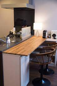 おしゃれなキッチンカウンターの作り方 棚に乗せるだけの簡単diy 99 diy diyブログ キッチンカウンター おしゃれ キッチン おしゃれ カウンターキッチン 椅子