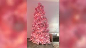 There are 16810 hot pink christmas for sale on etsy, and they cost $7.53 on average. Kylie Jenner And Khloe Kardashian Jump On The Pink Christmas Tree Trend Gma