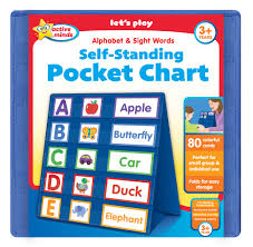 Active Minds Alphabet Sight Words Self Standing Pocket