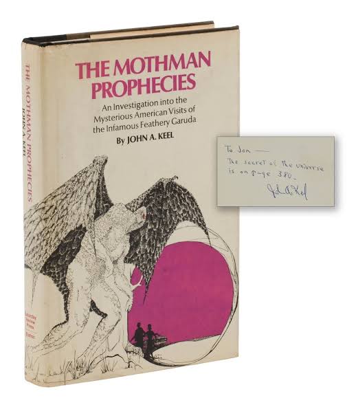The Mothman Prophecies ~ by JOHN KEEL ~ Signed First Edition ~ 1st Printing  1975 | eBay