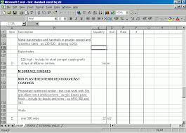 The accounting format in excel is like the currency format and can be connected to numbers where required. Sample Boq For House Construction Excel Home Construction Budget