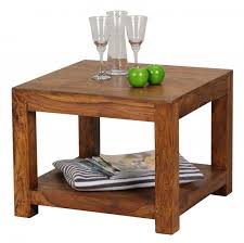 Chrom holz tisch 35x35 / designer couchtisch tisch beistelltisch zigon 3er set chrom in weiß hochglanz. Wohnling Sheesham Satztisch Massiv 45 X 45 35 X 35 Cm Couchtisch Massivholz Norma24