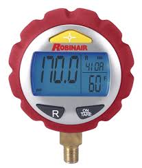 11920 Robinair Digital High Pressure Gauge 0 800 Psi 17 Gas Pt Chart