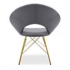 Accent chairs, grey living room chairs : Charcoal Grey Velvet Daytona Accent Chair Modern Chairs