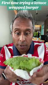 The things I do in the name of science 😂🤷🏾 First time trying a lettuce  wrapped burger 🍔 🥬 Location: @p_terrys If you haven’t gone, think an  In-N-Out style burger joint but with good French fries. The ...