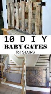 10 Diy Baby Gates For Stairs Baby Gate For Stairs Diy Baby Gate Baby Gates