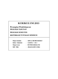 Program tahunan atau yang sering disebut prota adalah rencana penetapan alokasi waktu satu tahun untuk mencapai tujuan (sk dan kd) yang telah ditetapkan. Rpp Silabus Prota Promes Sd Mi Kelas 1 Kurikulum 2013 Revisi 2017 Prota Sd Kelas 1