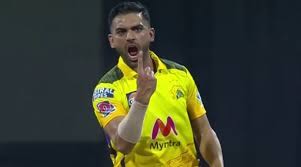 Deepak chahar and ms dhoni of chennai super kings.(ap) cricket. Don T Declare A Player Bad For One Performance Deepak Chahar Dedicates 4 13 To Fan Who Messaged Him Sports News The Indian Express