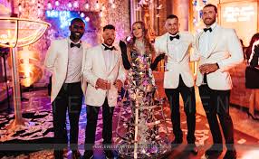 Party details as told by send in the clowns: Wolf Of Wall Street Themed Parties