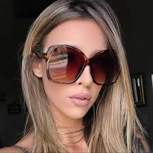 HUGE OVERSIZED JACKIE O XXL Vintage Square Round WaYfe Shield XL Sunglasses  1033 $12.80