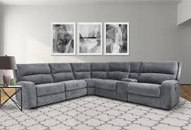 Home Cinema Center Polaris 6 Piece Power Reclining Sectional With Pow In 2020 Reclining Sectional Power Recliners Sectional