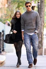 Black And White Split Jeans Mens Men S Grey Turtleneck White Long Sleeve Shirt Blue Ripped Jeans Dark Brown Suede Loafers Mens Fashion Casual Mens Winter Fashion Winter Outfits Men