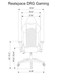 Today, dxracer's original today, many sectors of society use gaming chairs. Realspace Drg Gaming Chair Blackgray Office Depot