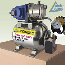 Hauswasserwerk Wasserwerk Edelstahl Hauswasserautomat Wasser Pumpe In 2020 Wasserwerk Schmutzwasserpumpe Wasserpumpe