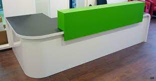 Use it to draw office interior design floor plans, office furniture and equipment layouts, and blueprints for facilities management, move management, office supply inventories, assets inventories, office space planning. Hi Line Curved Corner Reception Desk Spaceist Corner Reception Desk Reception Desk Reception Units