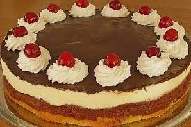 Donauwellen Torte Von Katharinah Chefkoch Zitronenplatzchen Rezept Kuchen Und Torten Italienische Platzchenrezepte