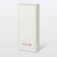 Meuble bas porte coulissante pas cher. Armoire De Salle De Bains Goodhome Ladoga Blanc L 40 X H 90 X P 15 Cm Castorama