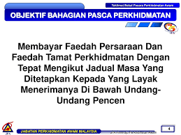 Jabatan perkhidmatan awam, putrajaya, wilayah persekutuan, malaysia. Jpa Pencen