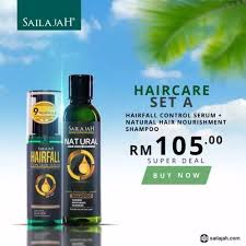 It can solve some of your biggest hair issues from dryness to frizz. Sailajah Hair Serum And Shampoo Lazada