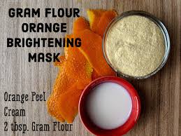 Mix two tablespoons each of milk powder, gram flour and almond powder. Brighten Your Skin With A Natural Gram Flour Facial Mask Bellatory
