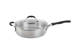 Calphalon Stainless Steel Cookware Saute Pan With Lid 3 Qt Stainless Steel Check This Awesome Image Stainless Steel Cookware Calphalon Cookware Sets
