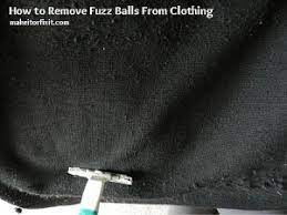 Start with the lightest contact possible and increase as necessary. Fuzz Balls Make It Or Fix It Yourself