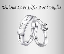 The rings are joined together just like the happy couple. Couple Rings Pure Silver Rings For Couples