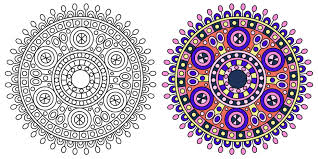 Runde Mandala Bunte Malvorlagen Vorlage Download Kostenlos Vector Clipart Graphics Vektorgrafiken Und Design Vorlagen