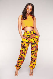 Black And Yellow Cargo Pants Determined Cargo Pants Orange Black Brown Pants Outfit For Work Cargo Pants Cargo Pants Outfit