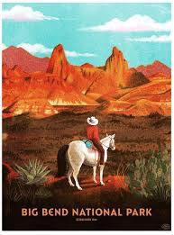 Big Bend National Park Poster By Brave The Woods National Park Posters Big Bend National Park National Parks