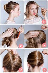 French Hairstyle Banana Twist Diy Alldaychic French Twist Short Hair French Twist Hair Medium Hair Styles