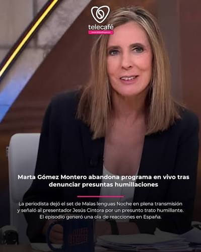 Canal Telecafé | #Internacional Un tenso momento se vivió durante la  emisión del programa Malas lenguas Noche de Radio Televisión Española (RTVE),  luego de... | Instagram