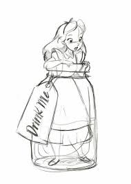 Alice In Wonderland Cartoon Black And White Pin By ŷŵŷ Natalie On Art In 2020 Alice In Wonderland Drawings Disney Sketches Disney Drawings