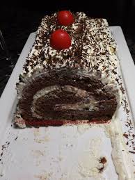 Buche De Noel Version Foret Noire Ig Bas Au Palmares De La Gourmandise Buche De Noel Foret Noire Ig Bas