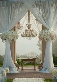 White Wedding Drapes Timeless Wedding Outdoor Wedding Ceremony Dream Wedding