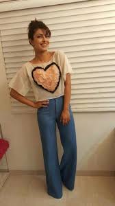 Priyanka Chopra Wearing Zara S High Waisted Wide Leg Pants Cute Fashion Bollywood Actress Fashion Tv show, abc's quantico, about fbi trainees who all seem to have at least one.