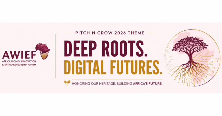 AWIEF Pitch n Grow 2026 Theme: Deep Roots. Digital Futures., AI generated