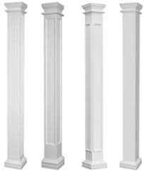 Swipe/scroll right to see available. Square Fiberglass Porch Columns Curb Appeal Products
