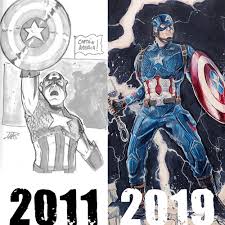 Where did steve's morals take him through his entire. Daniel Maine On Twitter Captain Says Happy 4th July And Never Stop Drawing 4thjuly Captainamerica Commissions Endgame Captainamerica Copics Marvel Commissionedwork Avengers Worthy Steverogers Mjolnir Assemblea2019 Https T Co N6yoospt1g