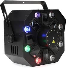 Chauvet Dj Swarm Wash Fx 4 In 1 Derby Wash Laser Strobe Effect Sweetwater