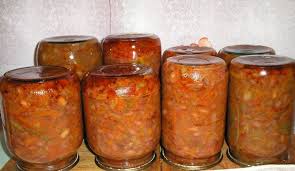 рецепт резаные помидоры с луком и маслом на зиму Solyanka S Fasolyu Na Zimu Recipe Solyanka Jar Recipes