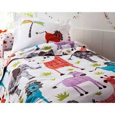 Housse De Couette Animaux Rigolos Becquet Animaux Vue 1 Linge De Lit Housse De Couette Enfant Couette Enfant