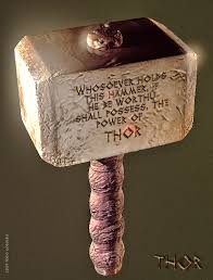Mjölnir is depicted in norse you may recognize the name of thor's mighty hammer as mjolnir, but originally it went by another. Thor S Hammer Mjollnir By Pedroqn On Deviantart