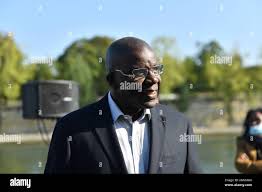 Jacques Martial at the Inauguration of the Promenade Edouard Glissant