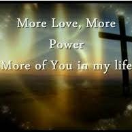 Image result for more love more power lyrics